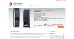 Desktop Screenshot of biopresencia.com